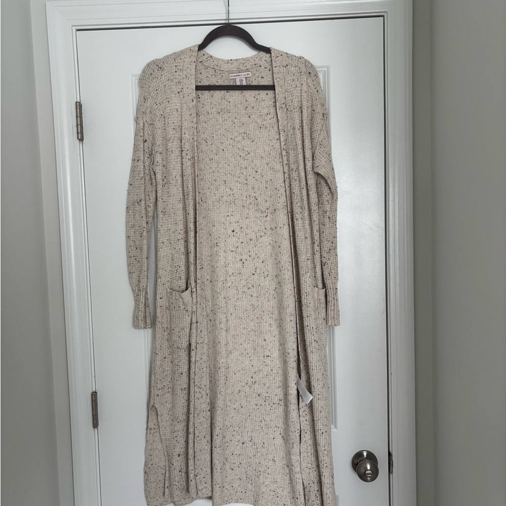 Sincerely Jules Speckled Cream Cardigan